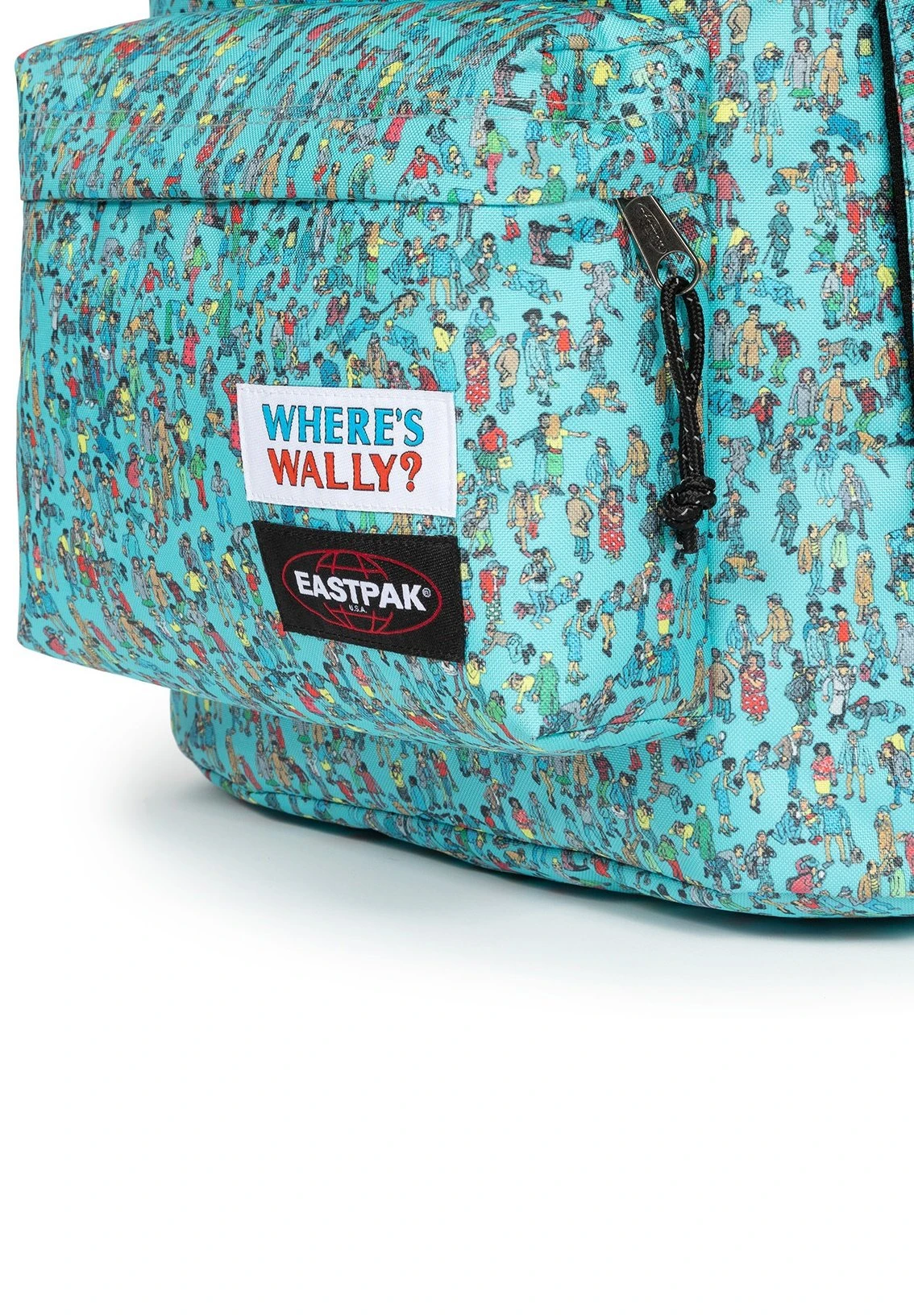 Eastpak Out Of Office - Rugzak - Wally Pattern Blue 4 Eastpak Out Of Office - Rugzak - Wally Pattern Blue - Afbeelding 4
