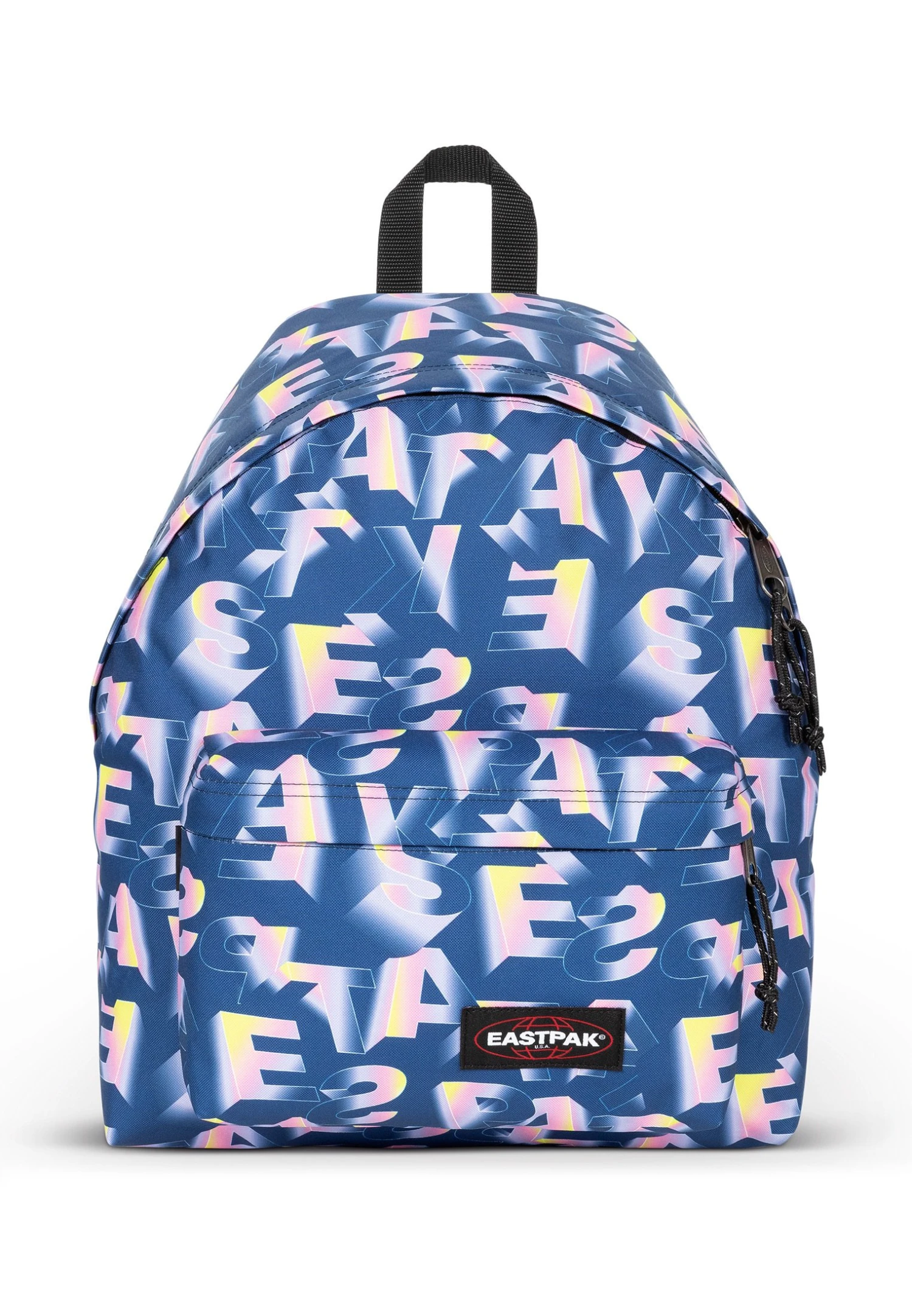 Eastpak Padded Pak R - Rugzak - Blocktype Navy 1 Eastpak Padded Pak R - Rugzak - Blocktype Navy