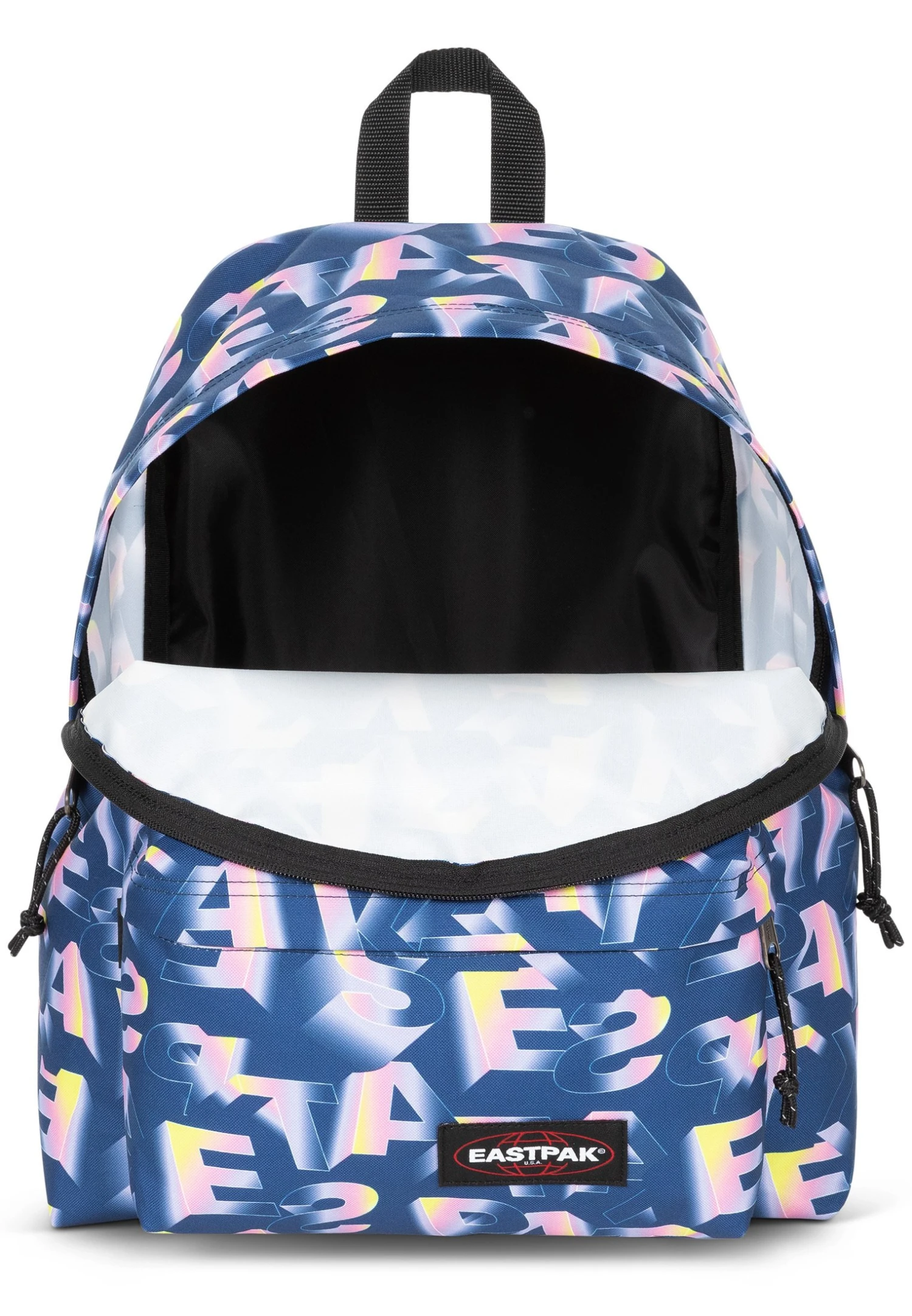 Eastpak Padded Pak R - Rugzak - Blocktype Navy 3 Eastpak Padded Pak R - Rugzak - Blocktype Navy - Afbeelding 3