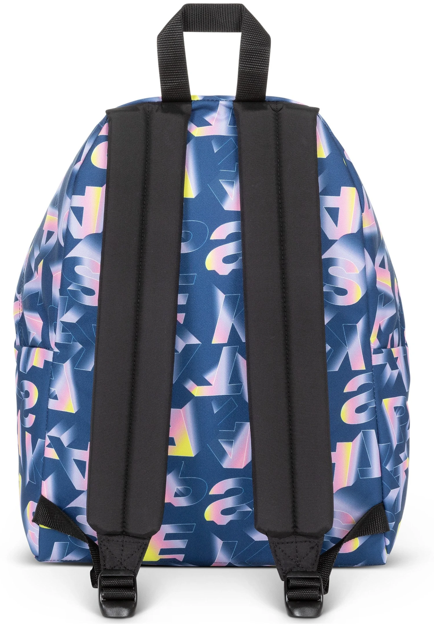 Eastpak Padded Pak R - Rugzak - Blocktype Navy 2 Eastpak Padded Pak R - Rugzak - Blocktype Navy - Afbeelding 2